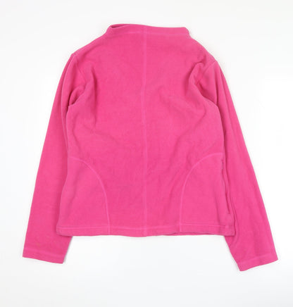 Principles Women's Pink Fleece Pullover Sweatshirt Size 14