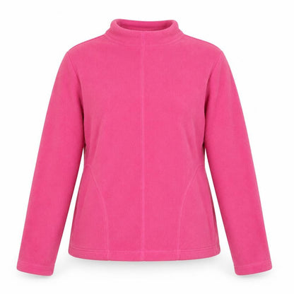 Front view of Principles Women's Pink Fleece Pullover Sweatshirt, size 14