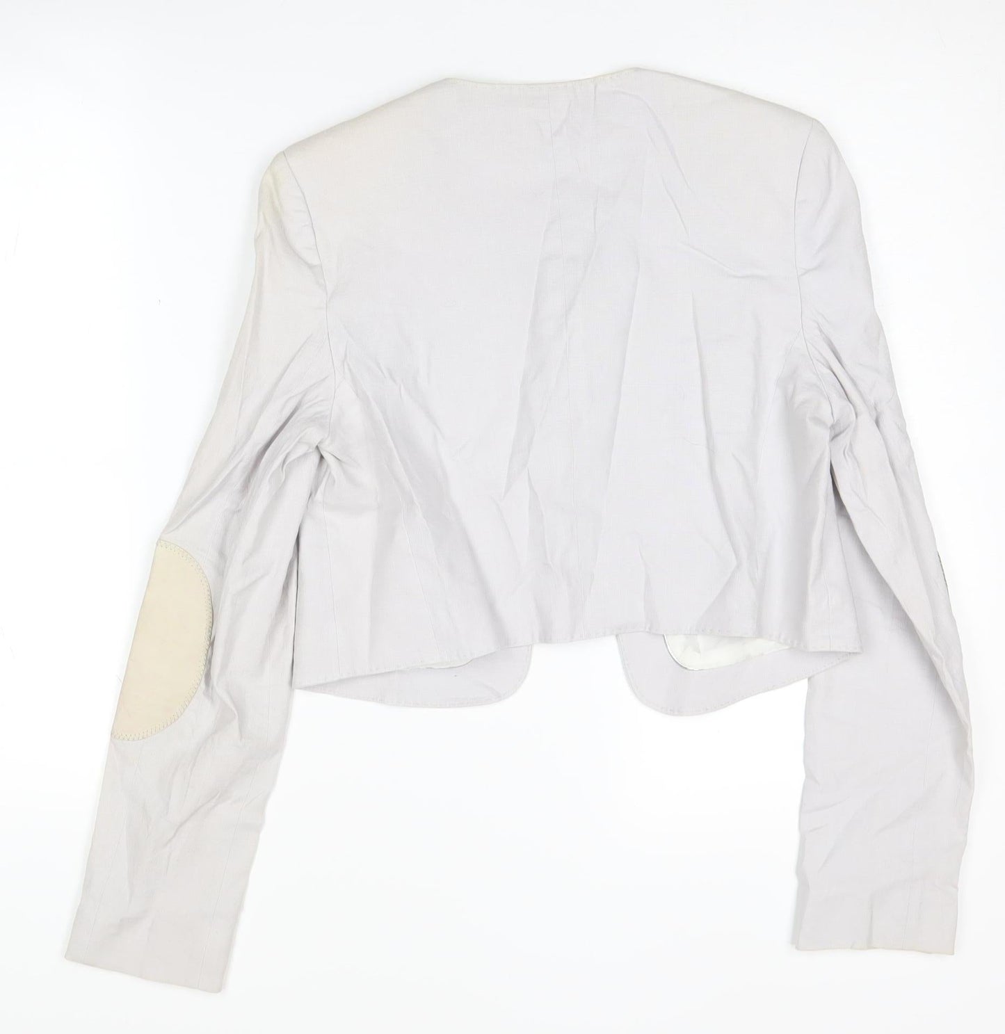 Joseph Women's White Lightweight Cropped Blazer