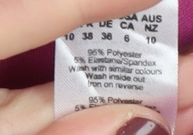 Boohoo Women's Pink Bodycon Midi Dress, Size 10