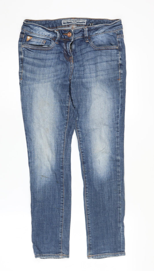 Next Women's Blue Skinny Jeans Size 8 Regular Fit