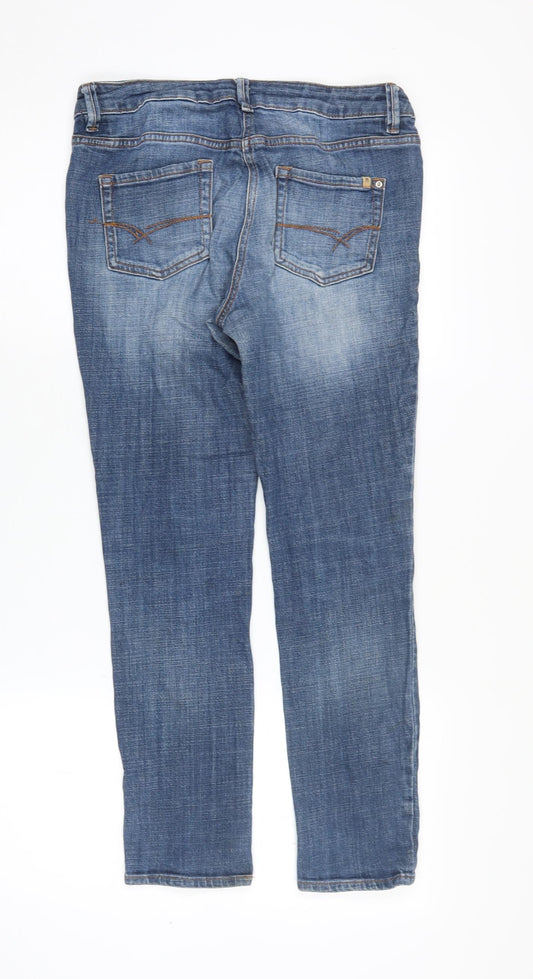 Next Women's Blue Skinny Jeans Size 8 Regular Fit