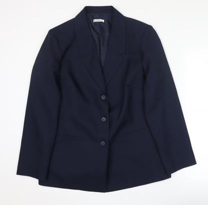 Damart Women's Blue Blazer Size 18, Business Casual Style