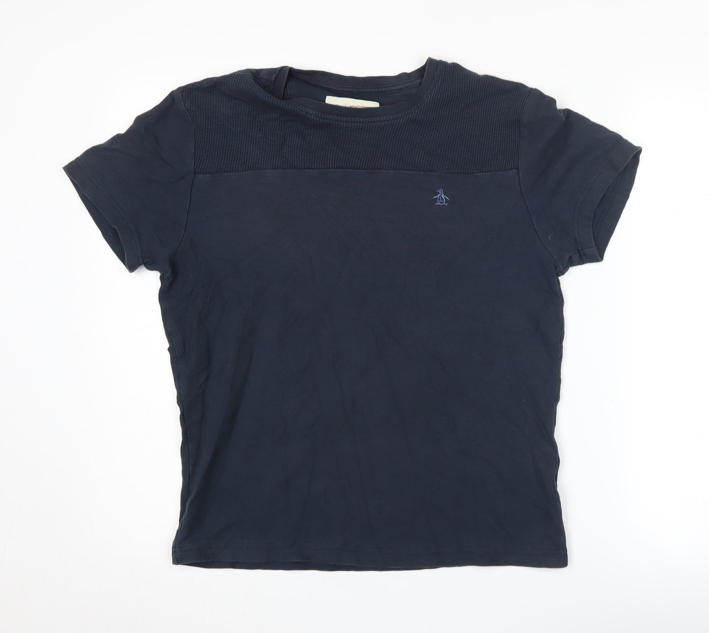 Original Penguin Men's Blue Crew Neck T-Shirt Size S
