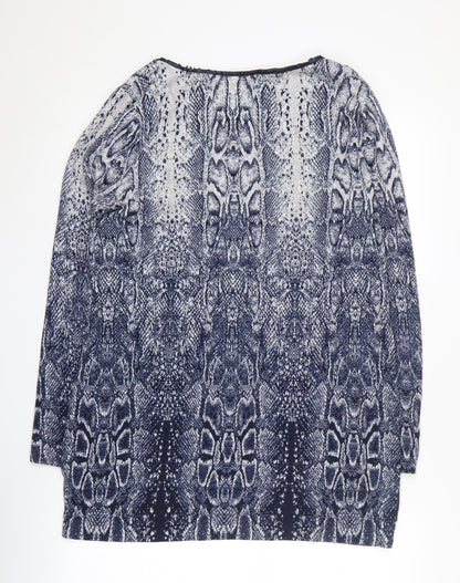 Marks and Spencer Women's Blue Pullover Jumper Size 14