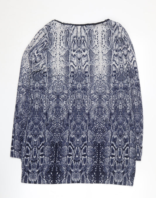 Marks and Spencer Women's Blue Pullover Jumper Size 14