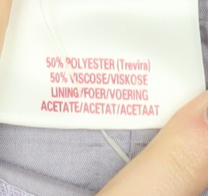 Country Casuals Women's Purple Polka Dot Midi Skirt