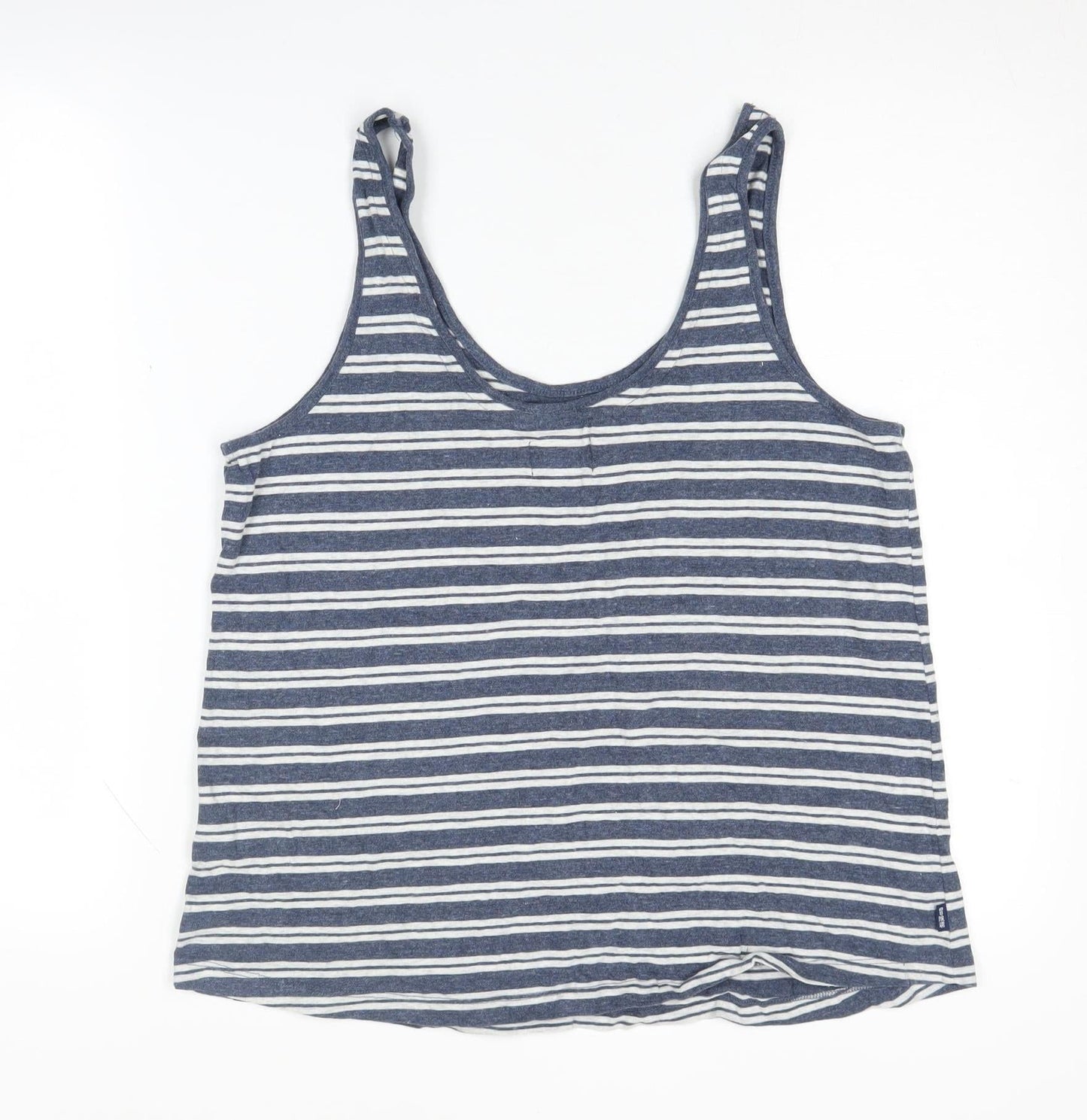 Womens UK Size 12 Superdry Blue Basic Tank