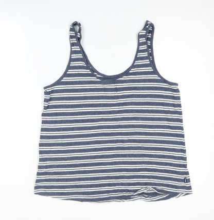 Womens UK Size 12 Superdry Blue Basic Tank