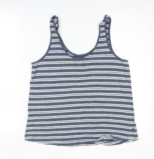 Womens UK Size 12 Superdry Blue Basic Tank