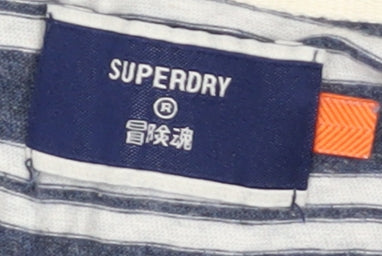 Womens UK Size 12 Superdry Blue Basic Tank