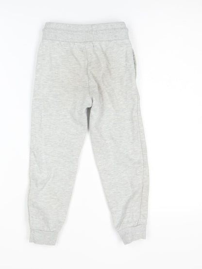 Marvel Boys Grey Jogger Trousers 4-5 Years with Superhero Theme