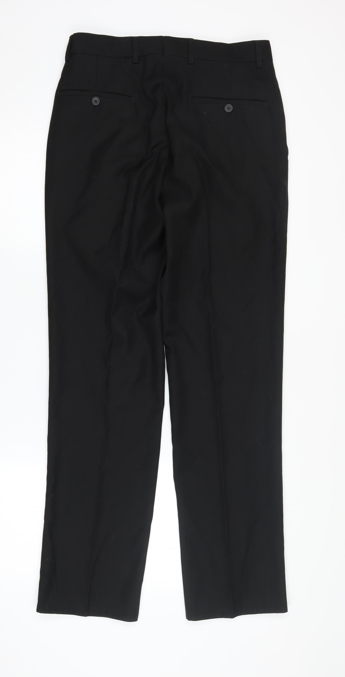 Greenwoods Men's Black Dress Pants, Size 32