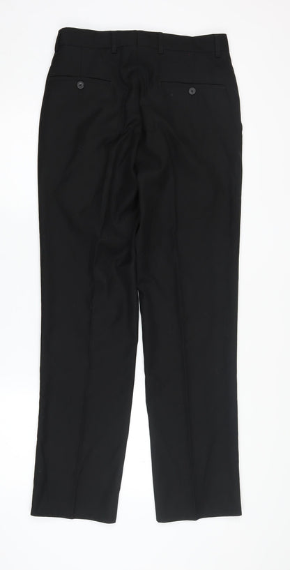 Greenwoods Men's Black Dress Pants, Size 32