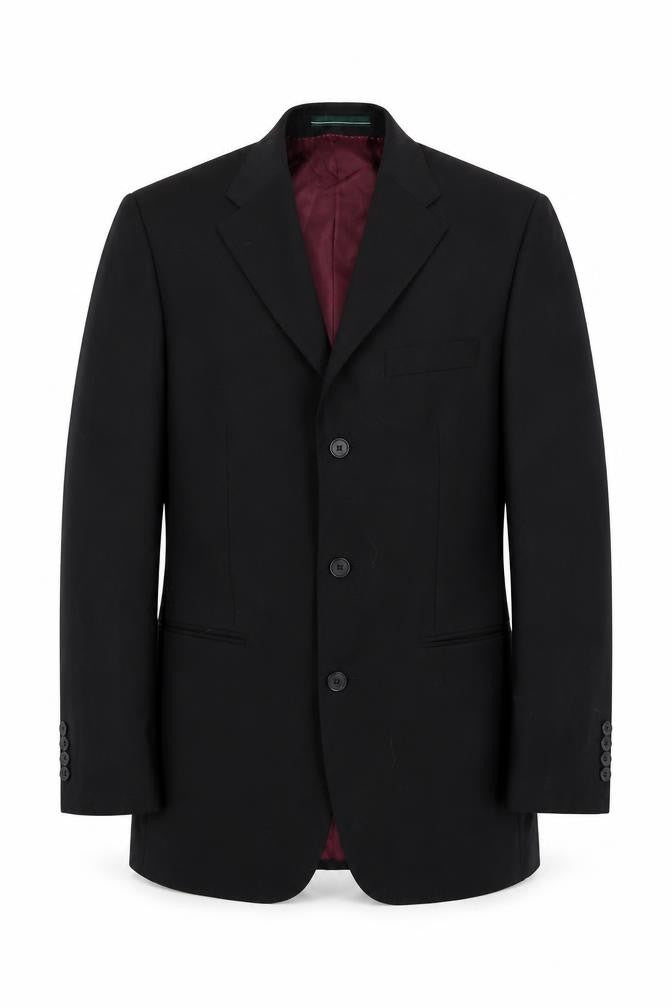Mens UK Size 36 Greenwoods Regular Black Suit Jacket