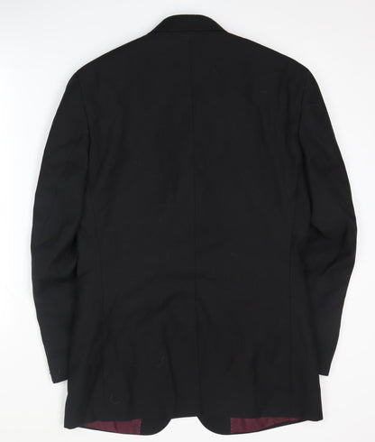 Mens UK Size 36 Greenwoods Regular Black Suit Jacket