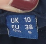 Womens UK Size 10 Mountain Warehouse Relaxed Fit Cargo Blue Trousers