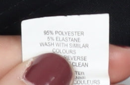 Boohoo Women's Black High Neck Sheath Dress, Size 8