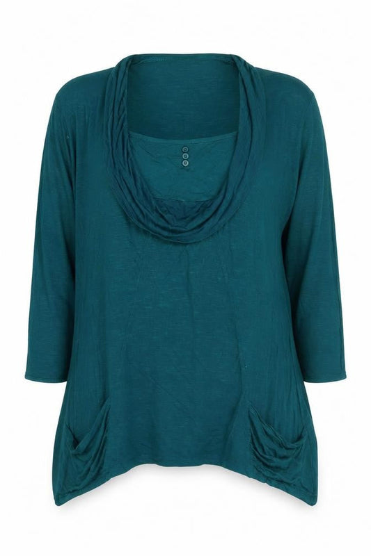 Womens UK Size 16 Epilogue Green  Jumper