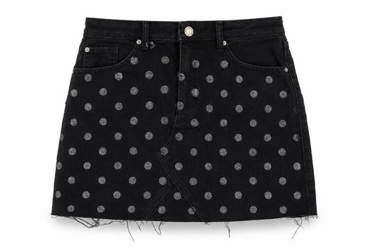 Womens UK Size 10 Miss Selfridge Mini Denim Skirt