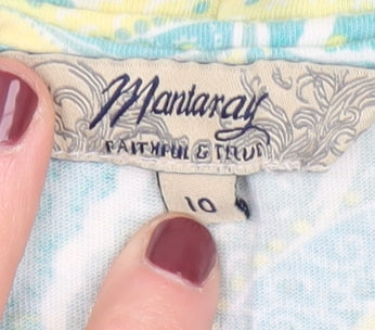 Mantaray Women's Multicoloured Paisley Tank