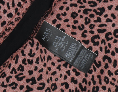 Marks and Spencer Women's Multicoloured Animal Print Dress