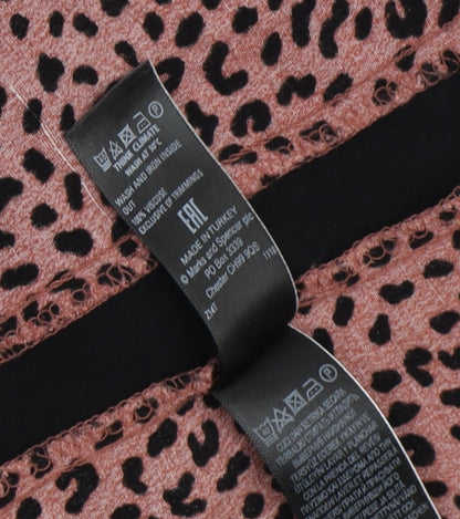 Marks and Spencer Women's Multicoloured Animal Print Dress