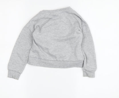 L.O.L. Surprise! Girls Grey Sweatshirt 3-4 Years | Fun Graphic Print