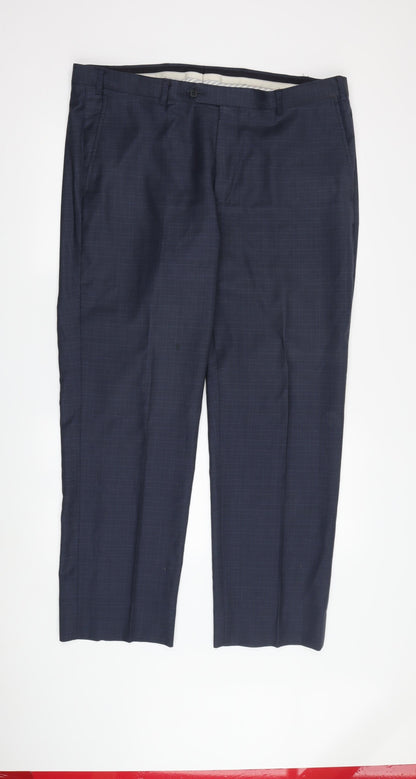 Kirkland Signature Men's Blue Dress Pants 38R