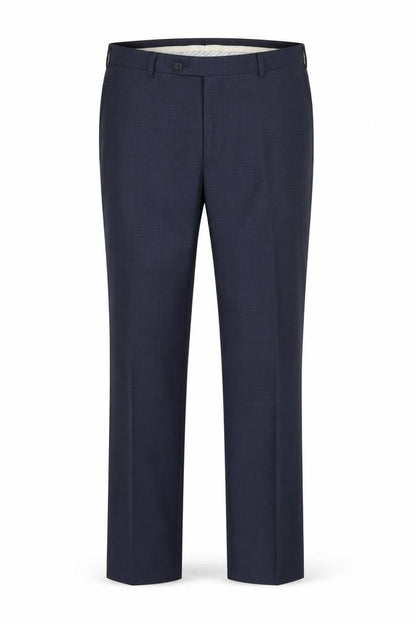 Mens UK Size 38 Kirkland Signature Classic Fit Dress Pants Blue Trousers