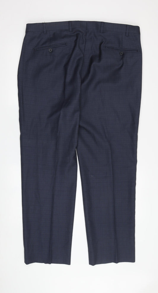 Kirkland Signature Men's Blue Dress Pants 38R