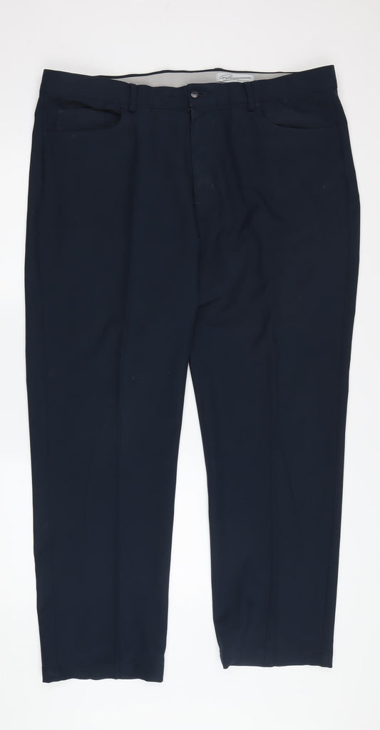 Greg Norman Men's Black Trousers, Size 38
