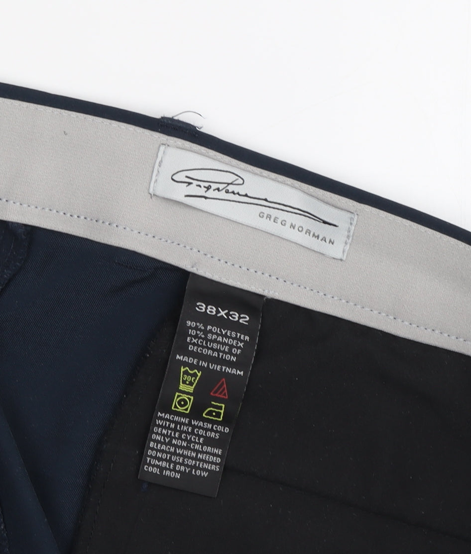 Greg Norman Men's Black Trousers, Size 38