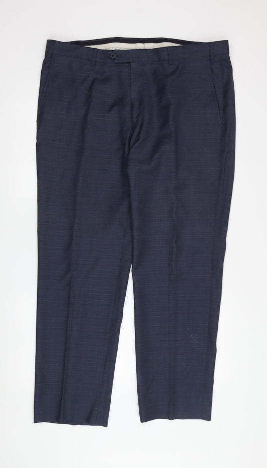 Kirkland Blue Men's Dress Pants 38 Classic Fit New