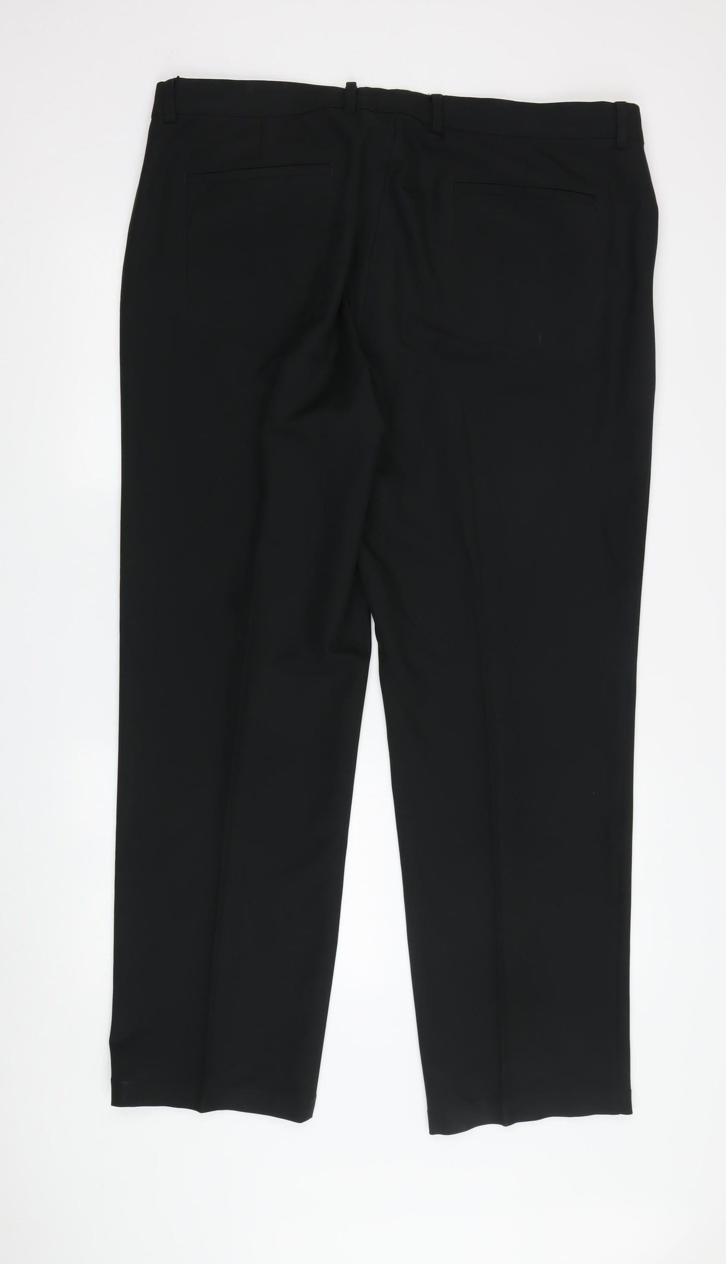 Greg Norman Men's Black Dress Pants 38x30 Machine Washable