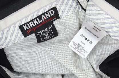 Kirkland Signature Men's Black Dress Pants Size 38
