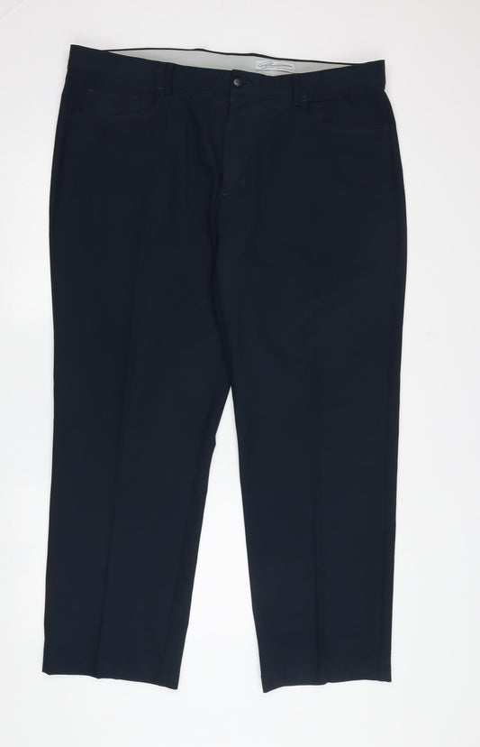 Greg Norman Men's Black Dress Pants, Size 38X32, Business Attire