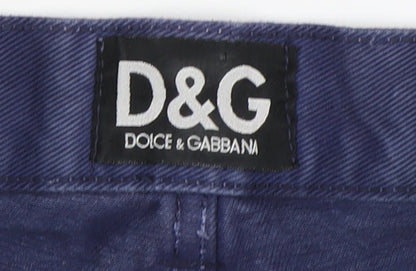 Dolce & Gabbana Men's Blue Straight Jeans