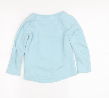 LOL Surprise Girls Blue Long Sleeve T-Shirt Size 4 Years