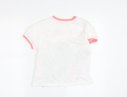 LOL Surprise Girls White T-Shirt, 7-8 Years, Graphic, Short Sleeve