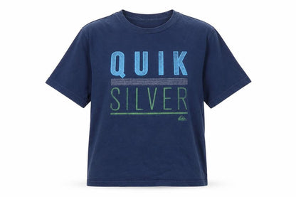 Quiksilver Boys Blue Medium Graphic T-Shirt