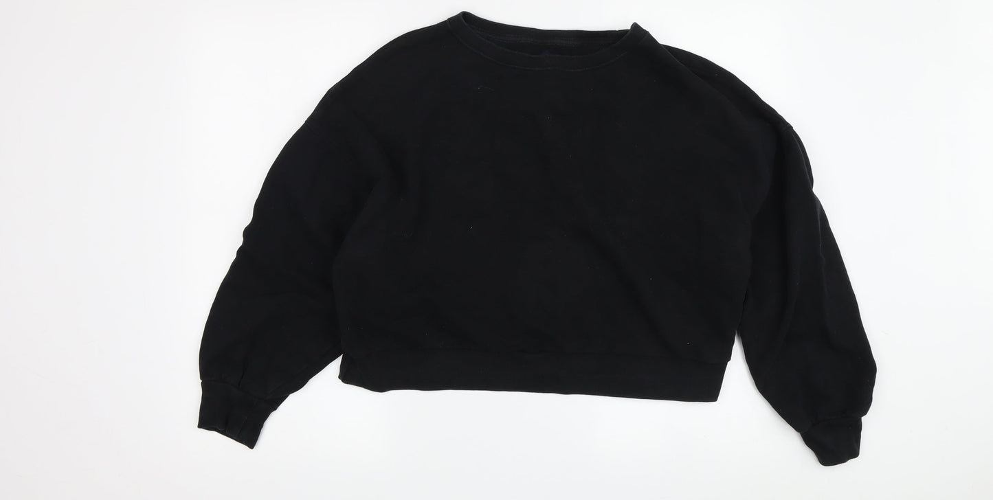 GAP Women's Black Pullover Sweatshirt Medium