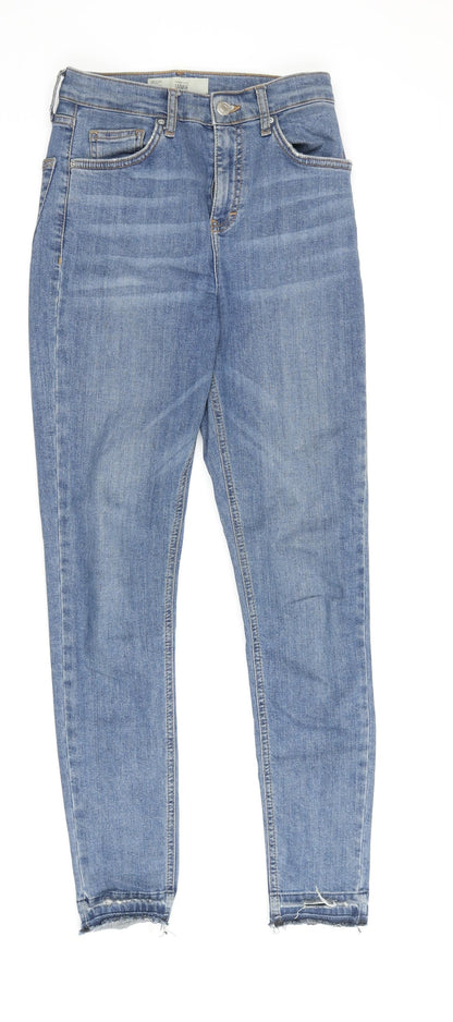 Topshop Women's Blue Slim Ankle Jeans Size 10
