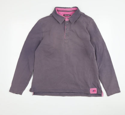 Tayberry Women's Grey Henley Sweatshirt Size 12
