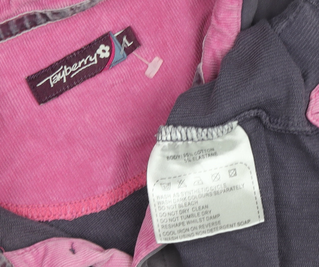 Tayberry Women's Grey Henley Sweatshirt Size 12