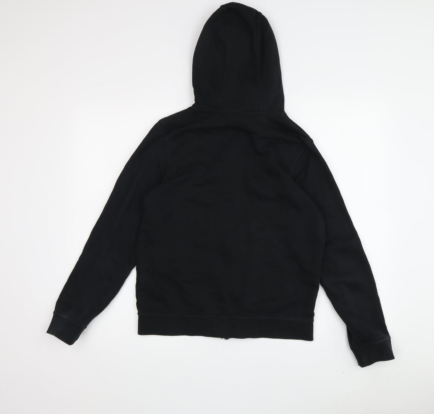 Nike Boys Black Full Zip Hoodie - Size L, Fleece, Casual