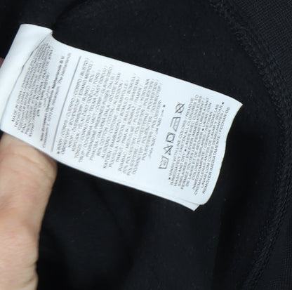 Nike Boys Black Full Zip Hoodie - Size L, Fleece, Casual