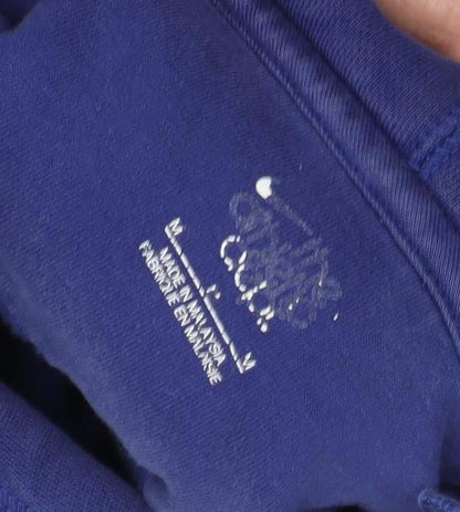 Nike Boys Blue Hoodie L Athletic Logo Pullover