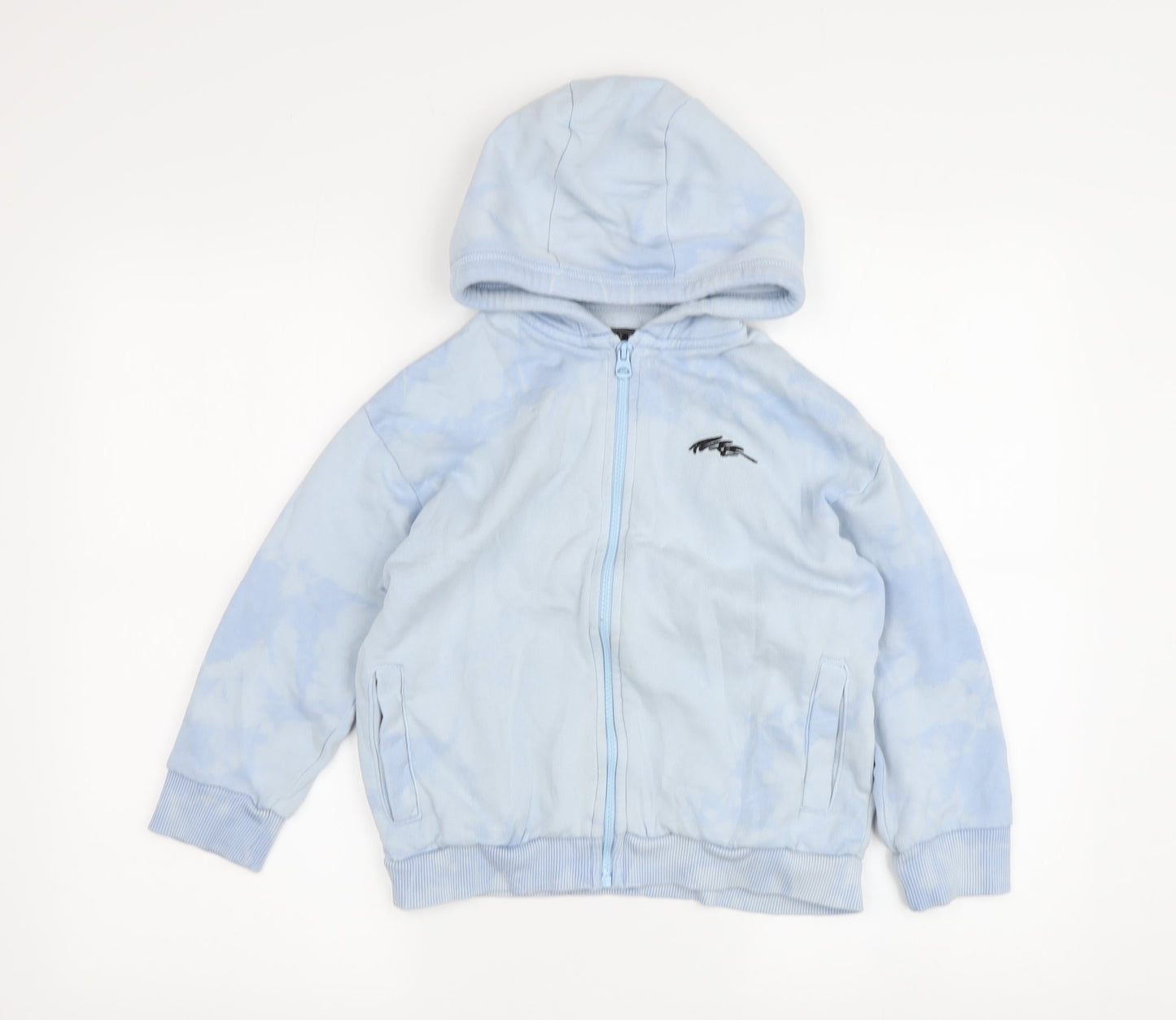 Next Boys Blue Full Zip Hoodie - Size 7 Years