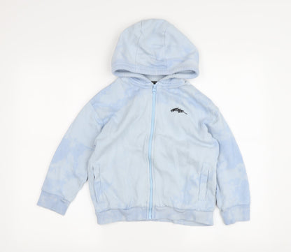 Next Boys Blue Full Zip Hoodie - Size 7 Years